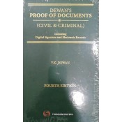 Dewan's Proof of Documents (Civil and Criminal) Including Digital Signature and Electronic Records by Thomson Reuters